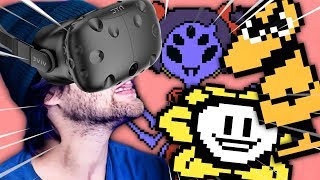 UNDERTALE SONGS IN VR Beat Saber [upl. by Annyrb]