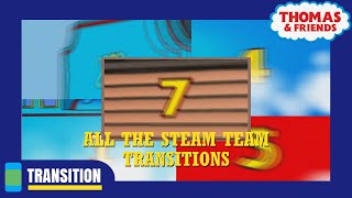 All The Steam Team Transitions  HD [upl. by Eslehc908]