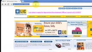 Login LIC India Online [upl. by Michaeu]