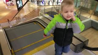 LEARNING TO USE THE ESCALATOR PART 1 [upl. by Feil]