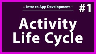 Android Studio Activity Lifecycle  How does the Android activity lifecycle work [upl. by Dor]