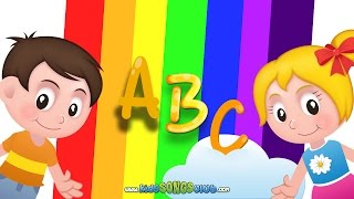 The Alphabet Song ABCDEFG  Kids Songs with Action And Lyrics  KidsSongsClub Nursery Rhyme [upl. by Isteb]