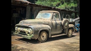 1954 Ford F100 Restoration Pt1The Beginning [upl. by Rehotsirhc]