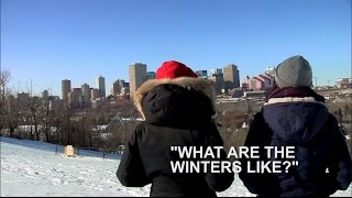 What are the winters like in Edmonton Alberta Canada [upl. by Leimaj190]