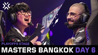 VALORANT Masters Bangkok  Playoffs  Day 1 [upl. by Siryt]