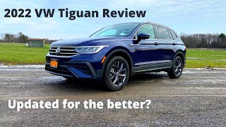 2022 Volkswagen Tiguan SE 4motion Review [upl. by Anstus725]