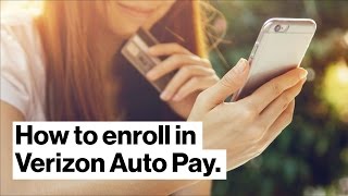 My Verizon How To Enroll in Auto Pay [upl. by Ashleigh17]