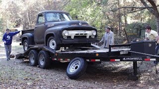 54 Ford F100 Restoration Vid2 [upl. by Kirstin]