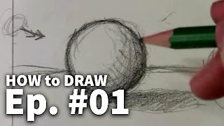 Learn To Draw 01  Sketching Basics  Materials [upl. by Ainoek511]