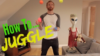 JUGGLING TUTORIAL FOR BEGINNERS [upl. by Volding]