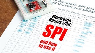 Electronic Basics 36 SPI and how to use it [upl. by Yecak]