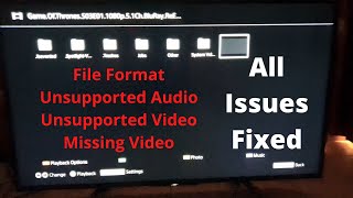 How to Fix Unsupported File Format and Missing Files on Smart TVs [upl. by Oetomit403]