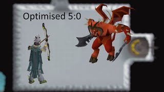 Optimised Solo Zamorak GWD 50 Tbow [upl. by Akcemat15]