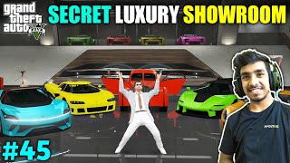 MY SECRET LUXURY CAR SHOWROOM  GTA V GAMEPLAY 45 [upl. by Ludovick]