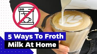 How To Froth Milk At Home Best Milk Frothers Review [upl. by Nylatsyrc]