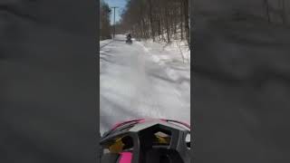 Bingham Maine Snowmobiling [upl. by Aronel879]