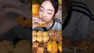 Chinese Dessert Mukbang Challenge ASMR eatingshow [upl. by Garris]