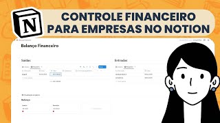 Controle Financeiro Para Empresas No Notion [upl. by Rather]