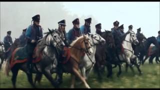 Napoleonic cavalry charge battle scene War and Peace 2016 [upl. by Nnaerb534]