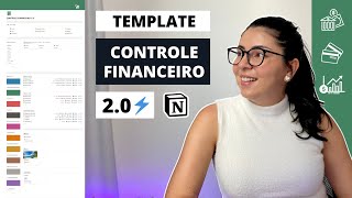 Meu Template de Controle Financeiro mais completo [upl. by Werdma]