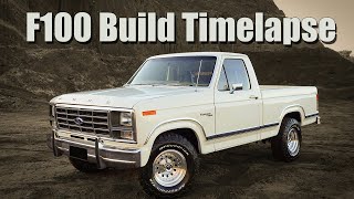 Ford F100 Build Timelapse [upl. by Leboff]