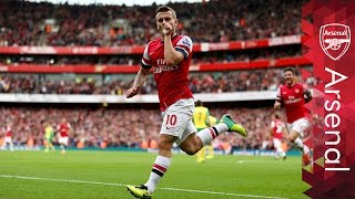 Arsenal  Top five team goals [upl. by Rugen]