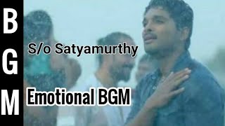 Son of Satyamurthy Emotional BGM ringtone Music Allu Arjun Samantha Adha SharmaDSP [upl. by Aineval]