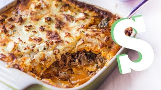 Sweet Potato Moussaka Recipe  SORTED [upl. by Nnylannej]