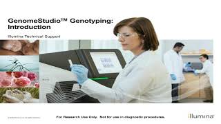 Illumina Experts Introduction to GenomeStudio Genotyping [upl. by Bate]