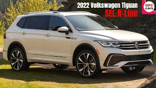 New 2022 Volkswagen Tiguan SEL R Line in Oryx White [upl. by Arej]