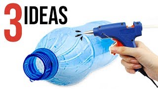 3 Ideas Increíbles de Manualidades con Botellas de Plástico [upl. by Lj]