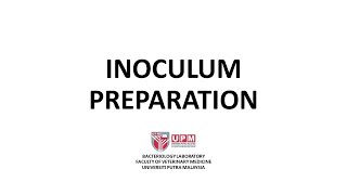 Inoculum Preparation [upl. by Anselme769]