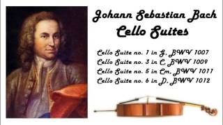 Johann Sebastian Bach  Cello suites in 432 Hz great for reading or studying [upl. by Ware]