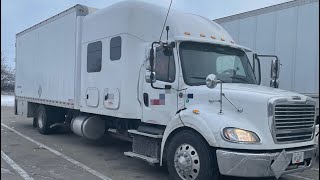 2015 Freightliner M2 112 Expediter Straight Truck’s 96 Inch Bolt Custom Sleeper Tour [upl. by Malita269]