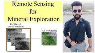 Mineral exploration using Remote Sensing Technique in ArcGIS 1041 Part1 [upl. by Kamaria]