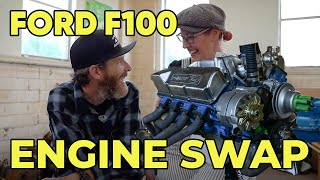 Ford Engine Swap amp F100 Restoration  Extra Good [upl. by Asante]