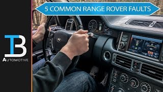 5 Common Faults on a Used Range Rover L322 Model [upl. by Zonda]