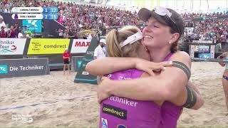 Das FrauenFinale der Deutschen BeachVolleyball Meisterschaft 2019 [upl. by Lonier]