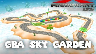 GBA Sky Garden v11  Mario Kart DS Custom Track Edit [upl. by Madelene311]