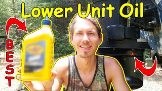 The BEST Outboard Lower Unit Oil [upl. by Aisset604]