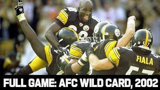 Pittsburgh 17 Point Playoff Comeback Steelers vs Browns 2002 AFC Wild Card Full Game [upl. by Juno793]